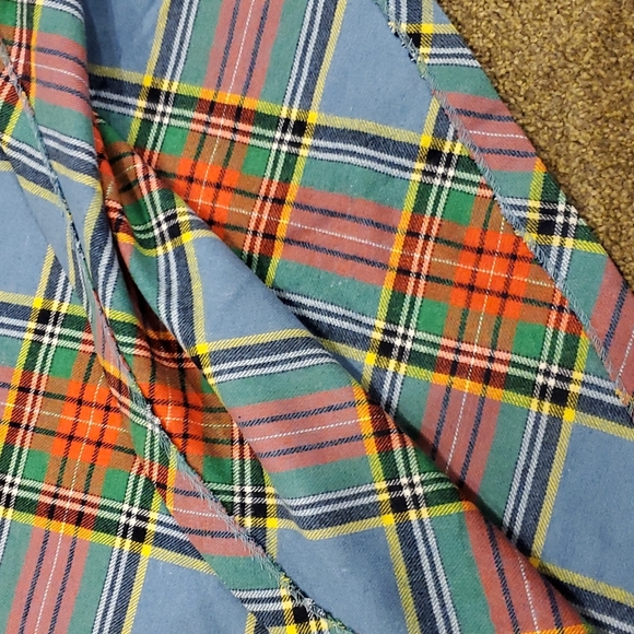 Vintage Christmas Plaid skirt by Xtrovert - Picture 7 of 9
